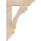 Ekena Millwork Merced Traditional Smooth Bracket, Douglas Fir, 3 1/2"W x 18"D x 26"H BKT04X18X26MRC01SDF - alternate 4